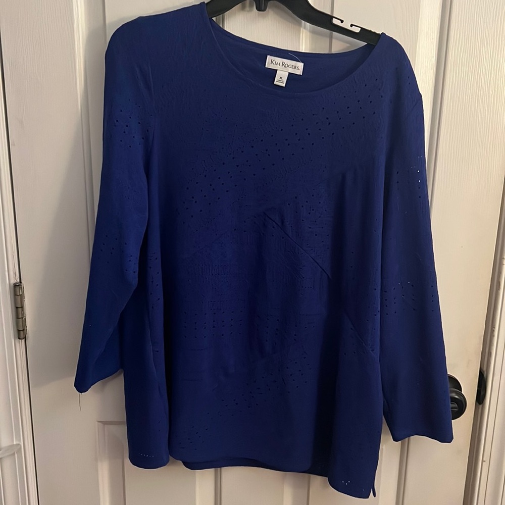 Kim Rogers XL long sleeves blouse